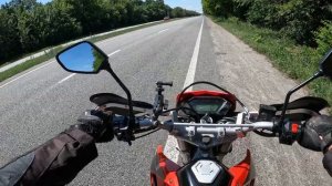 РАЗГОН  0-100 км.ч. на МОТОЦИКЛЕ   Loncin 300