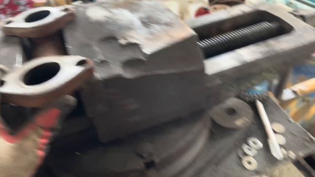 КАТ С-15 Замена прокладки и проставки ГБЦ
