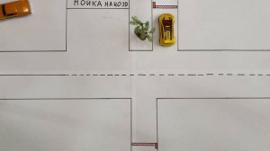 Разворот в ограниченном пространстве с использованием прилегающей территории с поворотниками экзамен