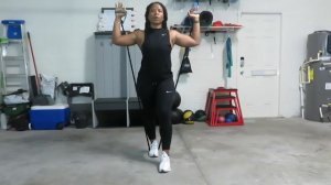 Resistance Band Workout - Upper Body - Tank Top Arms