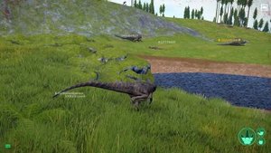 THE ISLE - Ютараптор врывается в Стадо Травоядных!