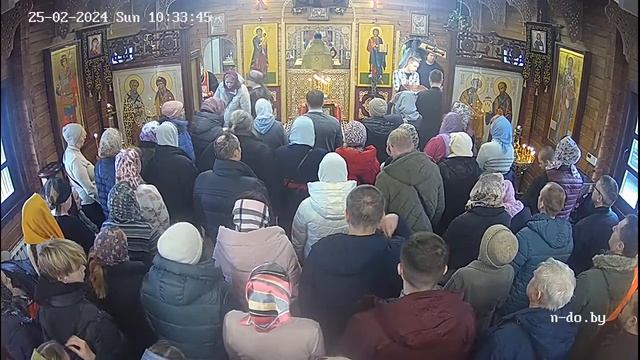 ☦ Прямой эфир |  Божественная литургия в храме Николая Японского г. Минска | 25.02.2024 г. в 09.30