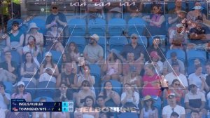 Kubler/Inglis v Nys/Townsend Highlights | Australian Open 2025 First Round