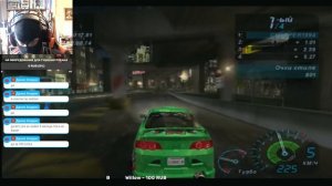 Удалённая запись стрима 15.01.2023. Прохождение NFS Underground (PS2 версия) - Стрим #5