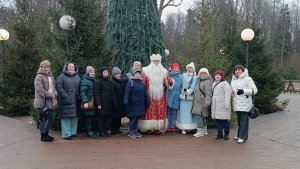 В ГОСТЯХ У БЕЛОРУССКОГО ДЕДА МОРОЗА В БЕЛОВЕЖСКОЙ ПУЩЕ. 3 ЯНВАРЯ 2025 ГОДА.