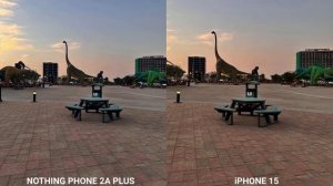 Nothing Phone 2A Plus Vs iPhone 15 Camera Test Comparison