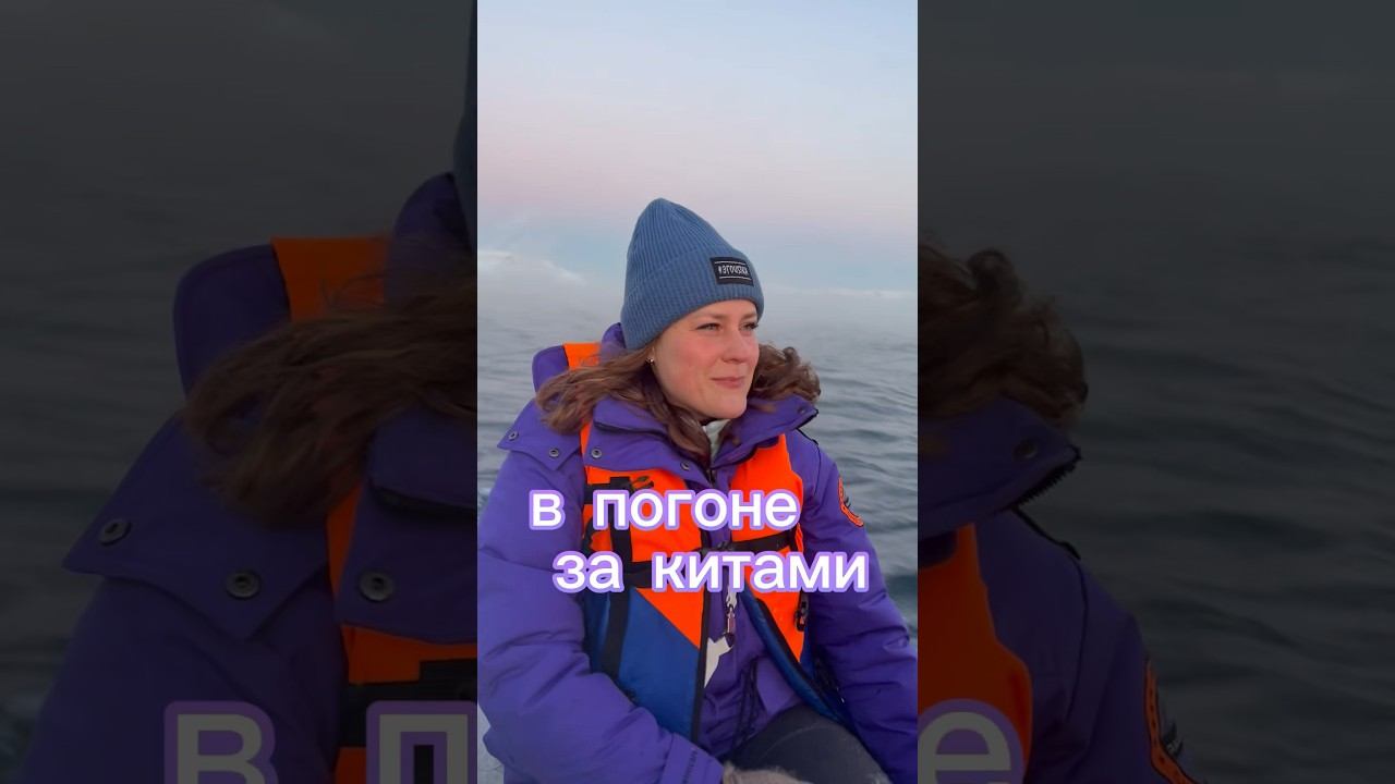 В погоне за китами, Териберка, по пути наслаждаемся видами. Красивое небо и вода #зимниепейзажи #тур