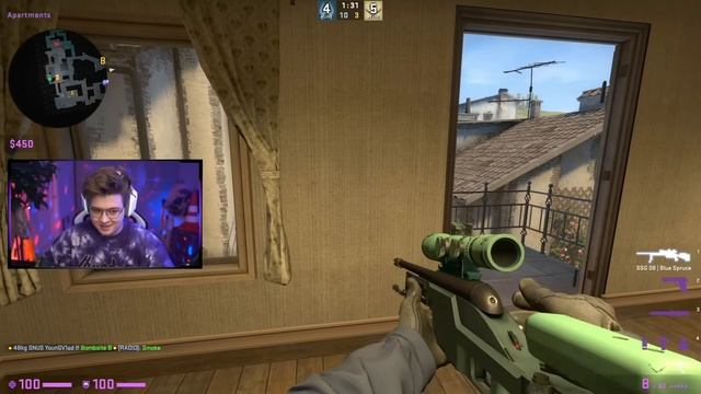 КАК ИГРАЮТ 4LVL FACEIT (CS：GO) смотреть онлайн