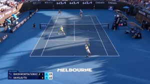 Duckworth/Vukic v Saville/Tu Highlights | Australian Open 2025 Second Round