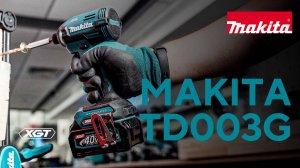 Makita TD003G аккумуляторный ударный шуруповерт