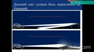 Пользование внешними световыми приборами