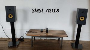 Standard SMSL AD18 VS modified SMSL AD18. Test audio