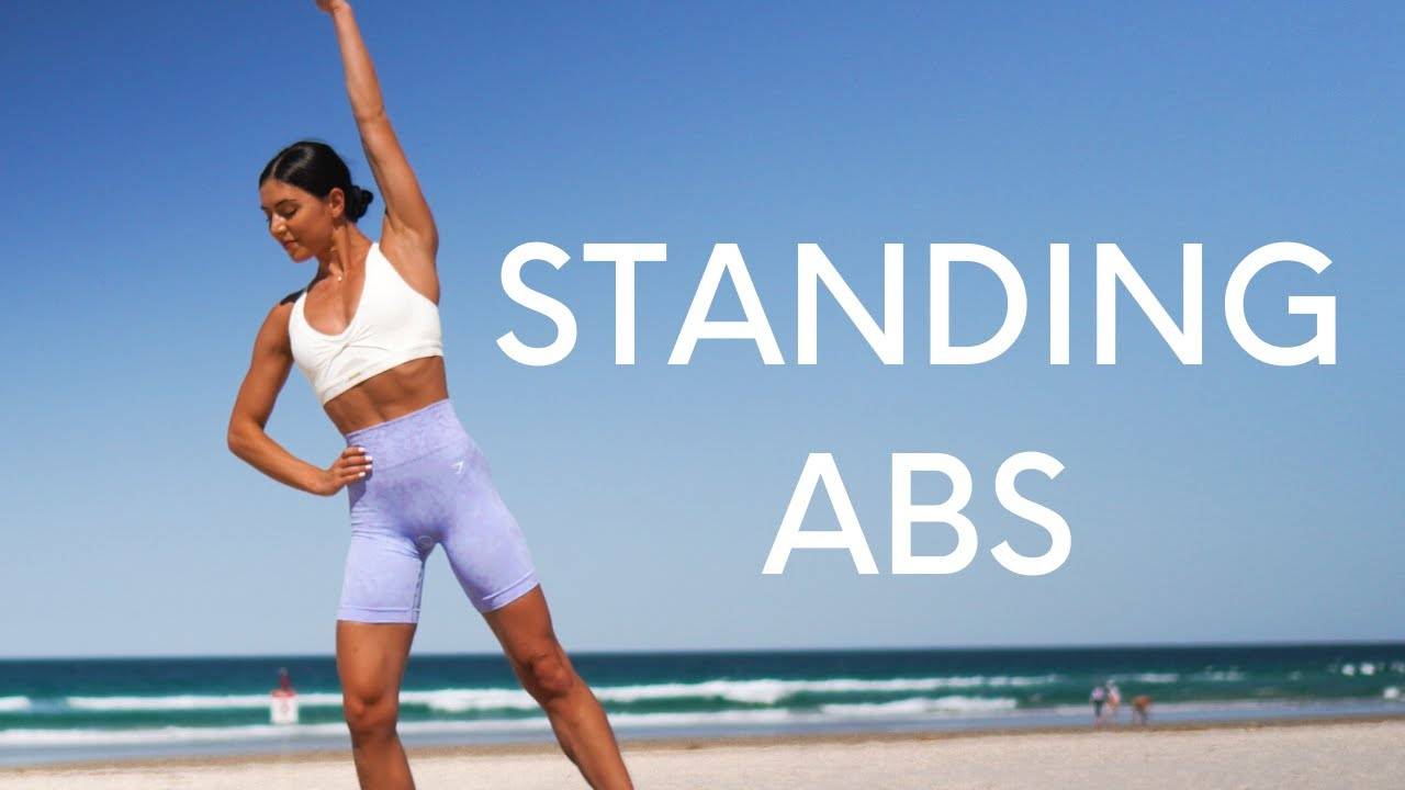 Move with Nicole - 5 MIN STANDING ABS WORKOUT ｜｜ No Equipment