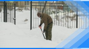 20.01.2025   Отряд волонтеров «Снеговик» продолжает трудится на благоустройстве городе