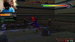 Прохождение Spider-man 2001. Человек паук - Стрим 1. Осторожно, мат!