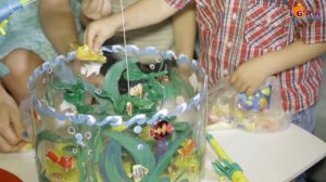 Магнитная рыбалка 3D c резервуаром для рыбок