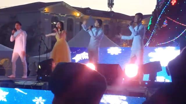 Празднование Нового года в Таразе.(31.12.2016) смотреть онлайн