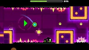 trollface проходит огонь geometry dash третий level