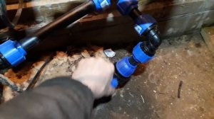 Ремонт и переделка системы водопровода в подвале #мастернастодел #мастерская21рус