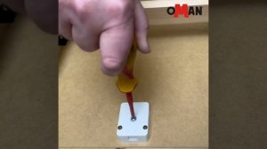 Замок на чердачной лестнице OMAN TERMO