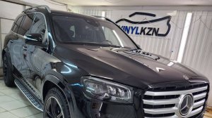 Mercedes Benz GLS - сделали комплексное бронирование кузова, бронирование экранов и тонировка