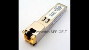 SFP-GE-T Cisco 1Gbps 1000Base-T Copper 100m RJ-45 Connector SFP Transceiver Module