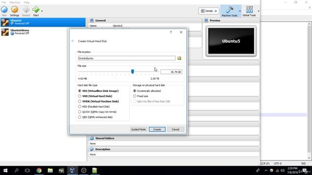 2.4. Virtual Machine Setup