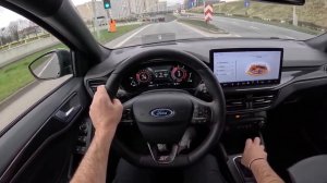 Ford Focus ST MK4 [2.3 л. EcoBoost 280 л.с.] POV Test Drive