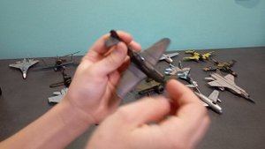 Обзор на коллекцию военных самолётов.