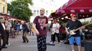 УЛИЧНЫЕ МУЗЫКАНТЫ СПб,гр.АЙДАХО(5) 12.06.23.