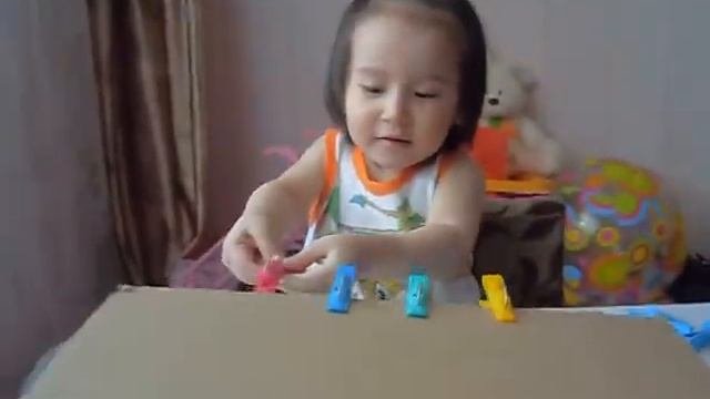 Игры с прищепками.