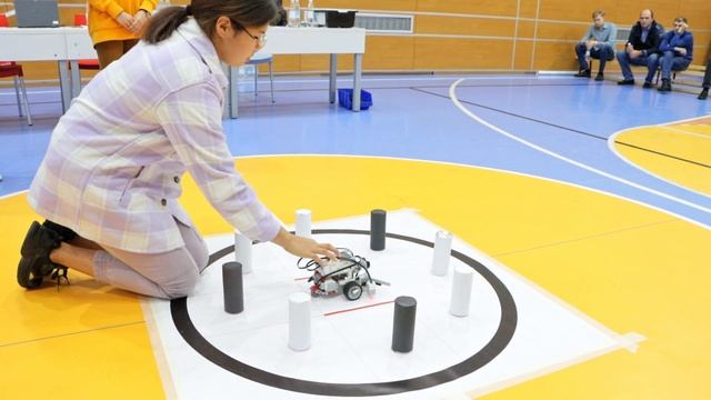 Окружной фестиваль робототехники в Чукотском автономном округе 2022. 2 этап «Кегельринг»
