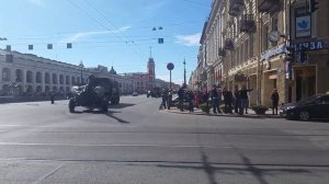 Репетиция Парада победы 5 мая Санкт-Петербург