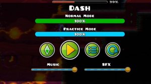 ME PASO DASH EL NIVEL DE ROPTOPGAMES EN GEOMETRY DASH 2.2