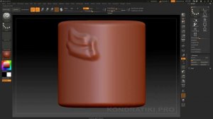 5. Режимы кистей Stroke и Lazy Mouse ZBrush _ Уроки на русском (720p)