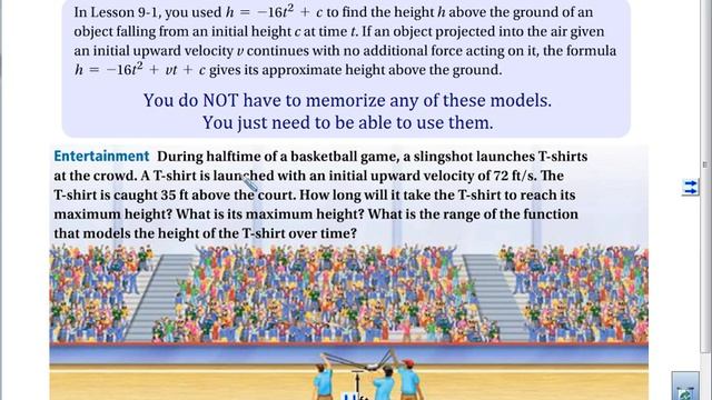 Alg I2 Quadratic functions formula for vertex смотреть онлайн