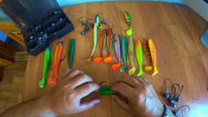 МОНТАЖ ПРИМАНОК НА ДЖИГ ГОЛОВКАХ 5/0 , 6/0 , 8/0 . СЕКРЕТЫ ДЖИГА ДЛЯ НАЧИНАЮЩИХ ! !