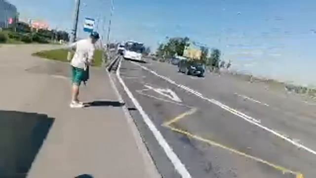 Лучшие моменты трансляции "Поездка На 299автобусе Кокколквская Улица- Кадетский Бульвар" (0:00–0:54