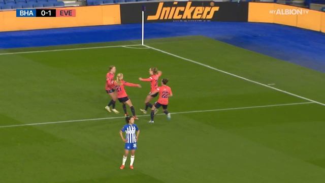 WSL Highlights: Brighton 1 Everton 2