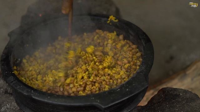 Kerala Style Kanji And Payar Thoran - Pappad - Chammanthi