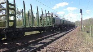 Электровоз ВЛ10-1871 с грузовым поездом