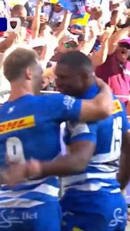 Warrick Gelant with a FLYING finish for DHL Stormers