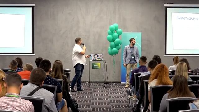 Андрей Уманский и Дмитрий Горин 'Из проджекта в продукт менеджера' PMfwDays 2017
