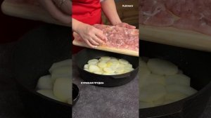 Запеканка картофельная с мясом | Рецепт от Kukmara