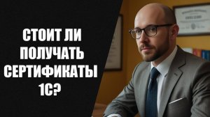 1С ГИД. Стоит ли получать сертификаты 1С?