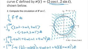 Circulation and Flux Practice Problems