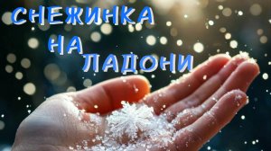 Снежинка на ладони