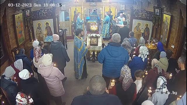☦ Прямой эфир | Всенощное бдение в храме Николая Японского г. Минска | 03.12.2023 г. в 17.00