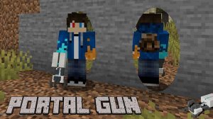 Обзор мода для Майнкрафт Portal Gun (Портальная пушка)