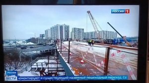 репортаж про строительство развязки над станцией Москворечье мсд юговосточная хорда стройка века